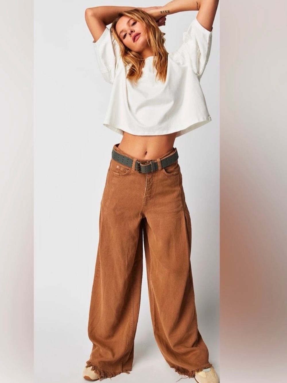Free People We The Free Old West | Slouchy Lightweight Lyocell $128 NWOT